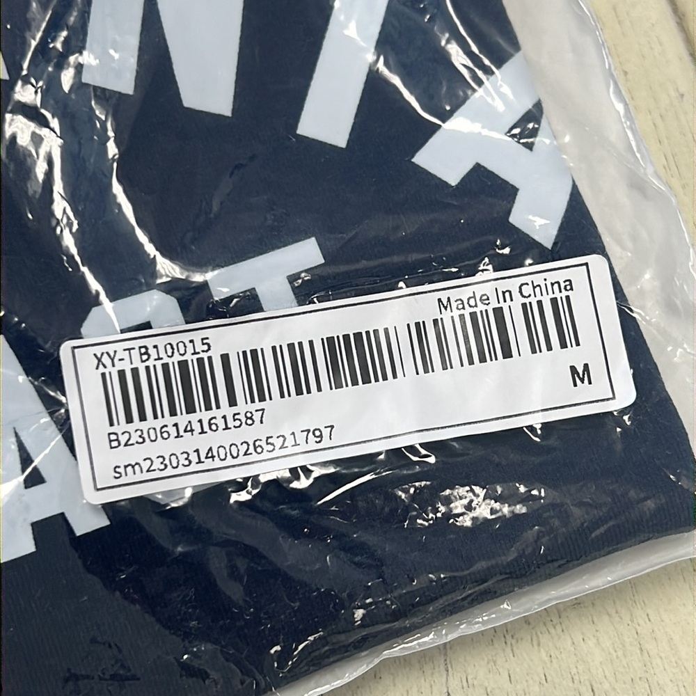 NWT - SHEIN Men's Letter Graphic T-Shirt, Navy - Size Medium - Picture 11 of 12